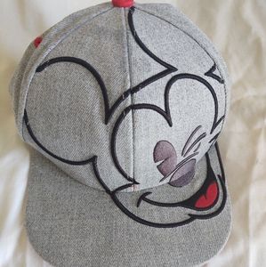 Flat Bill Mickey Mouse Snapback